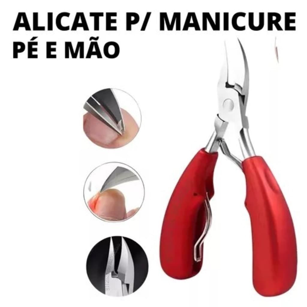 ANA1108 KIT 1/2/3 PCS Grande Alicate cortador de unhas Aço