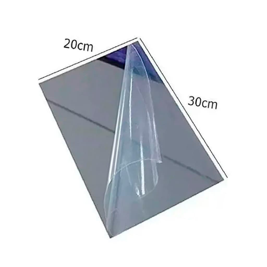 Espelho Auto Adesivo Acrilico Decorativo 20x30 Retangulares