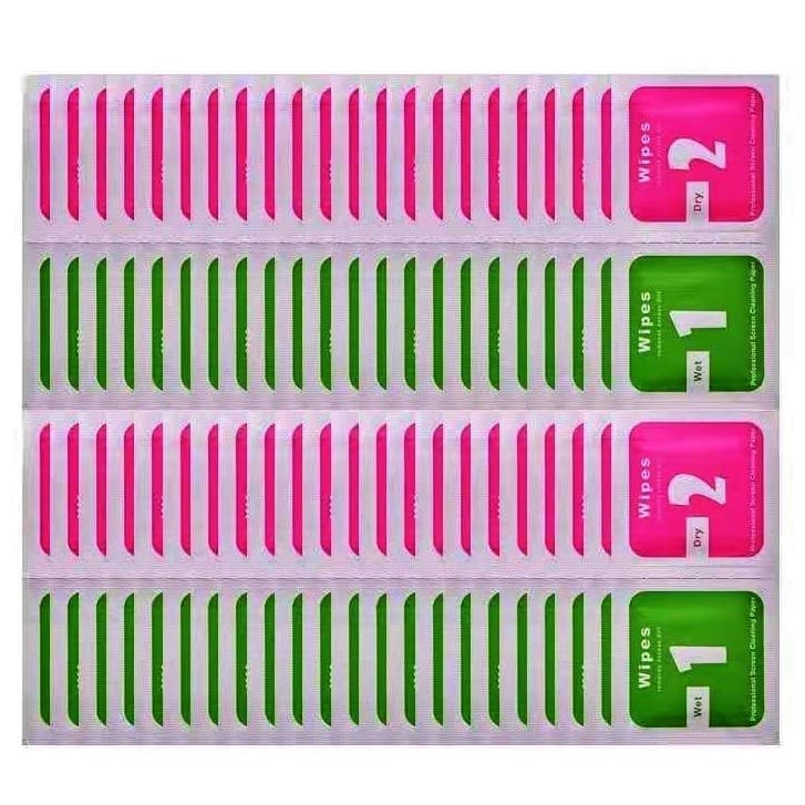 Kit Limpadores de Tela Para Limpeza de Tela e Colocar Película Com Álcool E Seco