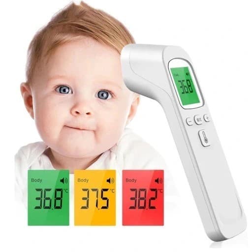 Termômetro De Testa Infravermelho Para Medição De Temperatura Febre