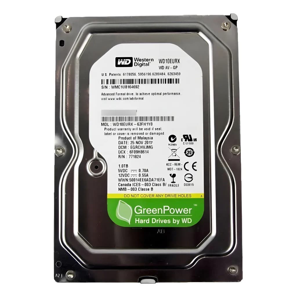 HD SATA 2tb 3.5 WD