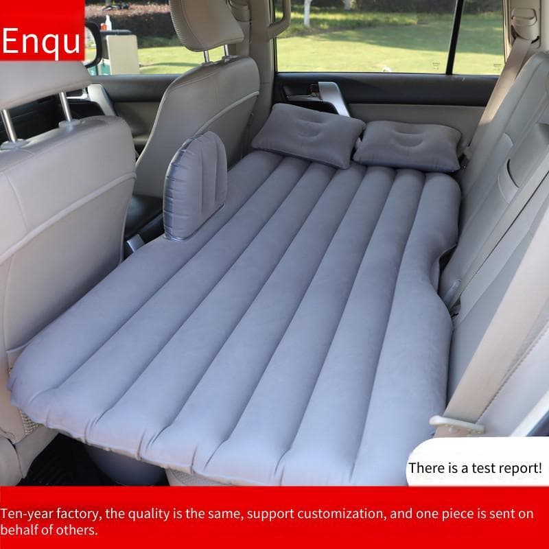 Cama De Ar Para Carro , Colchão Inflável Banco Traseiro , Almofada De Dormir Porta-Malas Viagem Dobrável