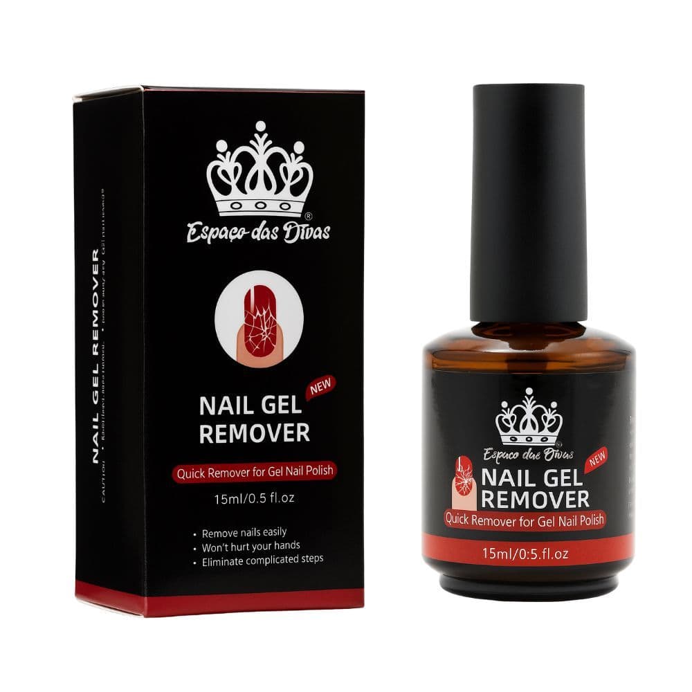Removedor de Gel Para unhas - Gel Remover 15ml - Espaço das Divas