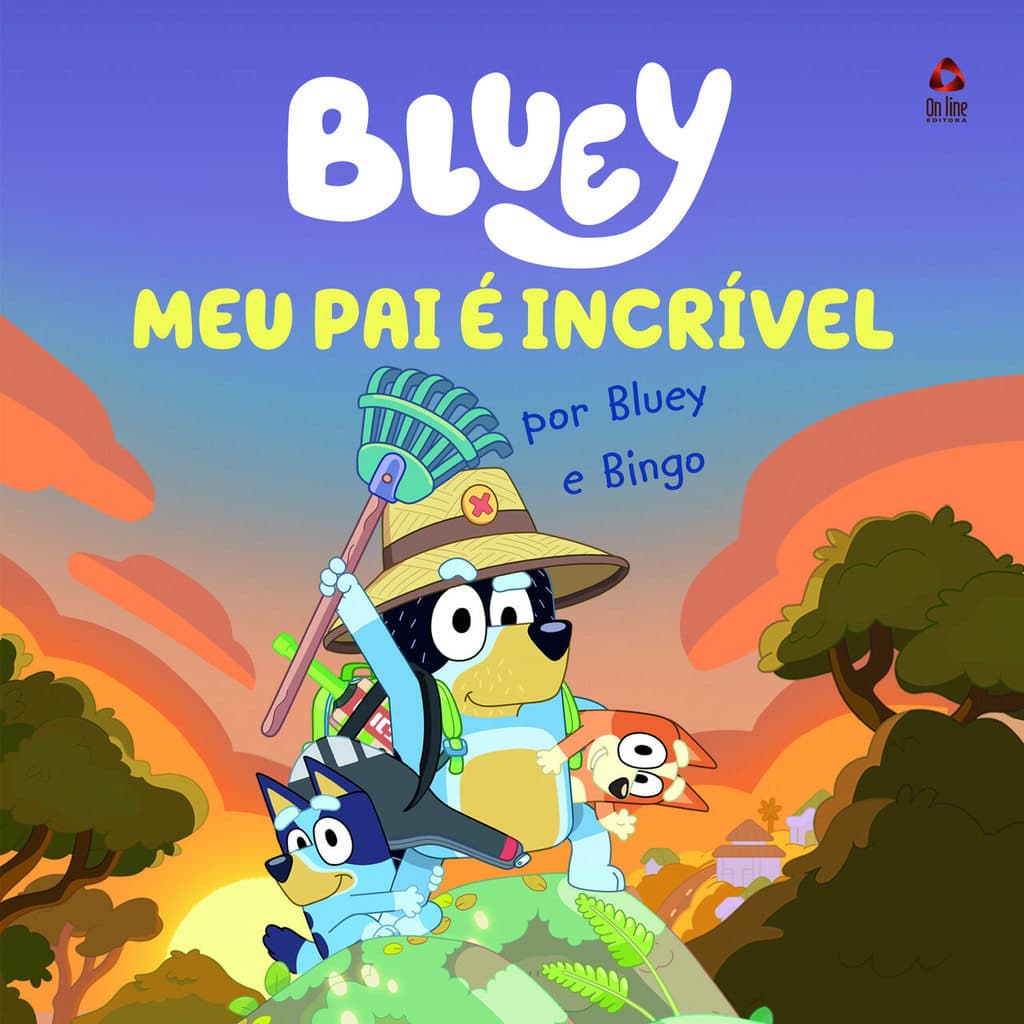 Bluey Livro de História - Meu Pai é Incrível