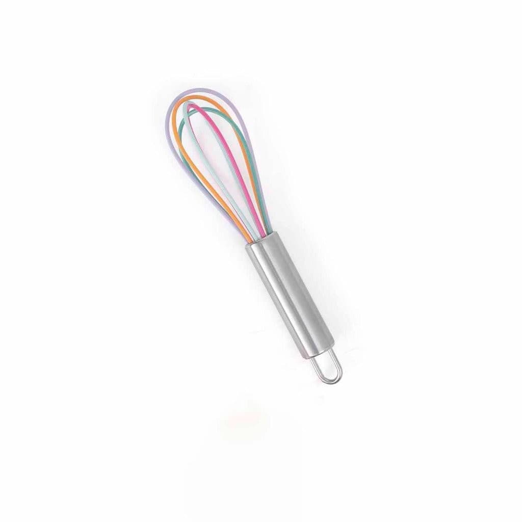 Mini Batedor de Ovos de Silicone e Inox Multi Mozcada