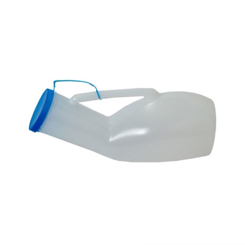 Papagaio Coletor de Urina Hospitalar com Tampa Para Emergência Incontinência Urinária