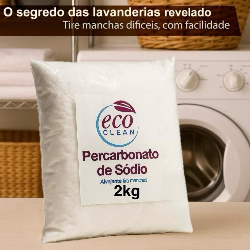 Alvejante tira manchas - Percarbonato de Sódio 100% Puro Limpeza pesada Roupas Brancas 500g/1kg /2kg/5kg