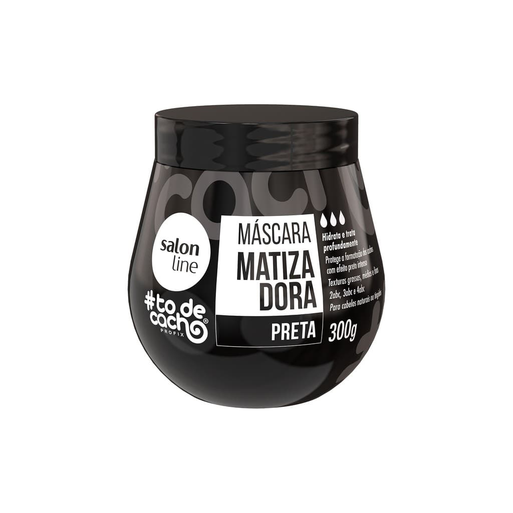 #todecacho Máscara Matizadora Preta 300g