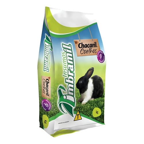Ração Para Coelhos Chgacaril Imbramil 5kg - Envio Rápido