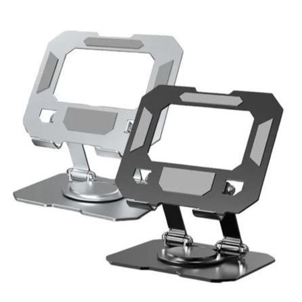 Suporte Tablet Celular Metálico Rotativo Liga de Alumínio Resistente Elegante e Totalmente Ajustável AM FASHION