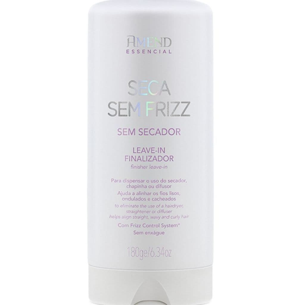 Amend Essencial Seca Sem Frizz Proteção térmica 180ml
