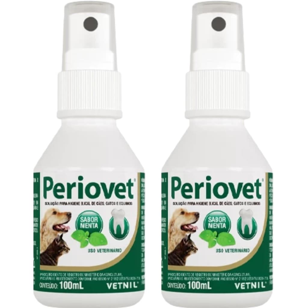 Periovet Spray 100ml - Vetnil - 2 Unidades