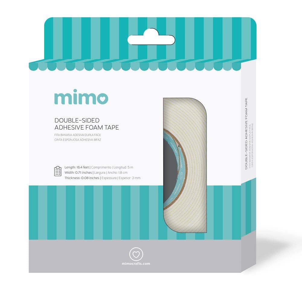 Fita Banana Dupla Face Mimo -  5 m - 1 Unid