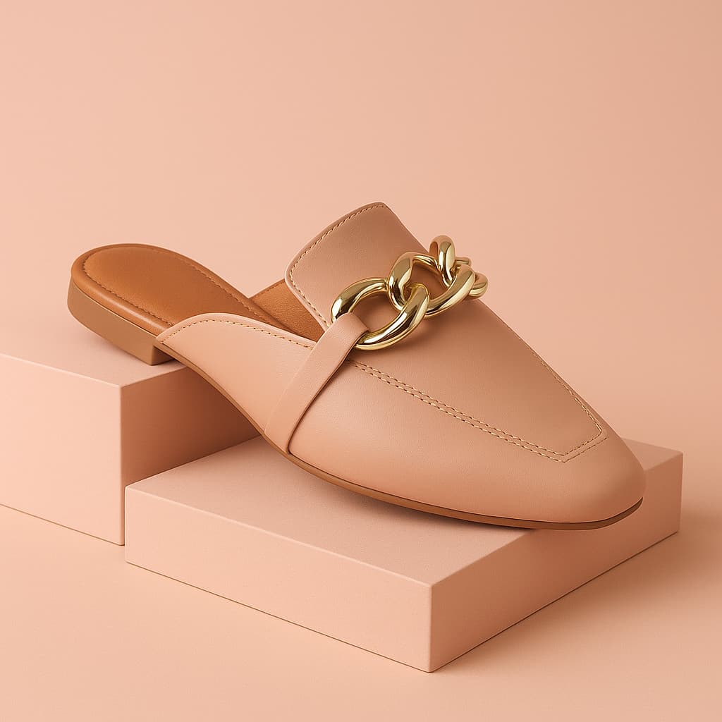 Mocassin Mule Casual Feminino Básico Moderno Lindos Elegante - Promoção Envio Imediato