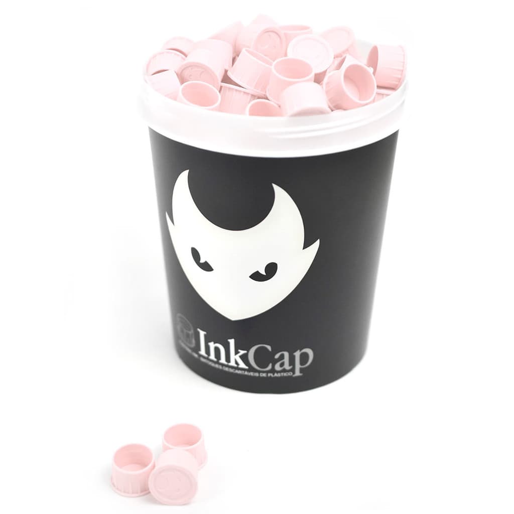 Ink Cap - Batoques de Silicone Rosa