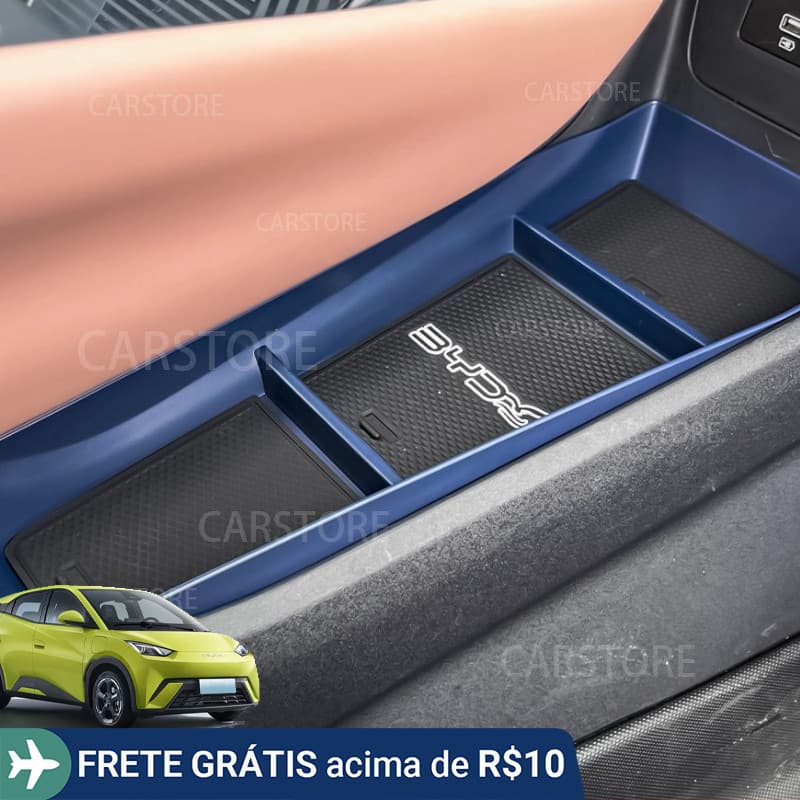 Para BYD Dolphin Mini 2025 Caixa De Armazenamento De Apoio De Braço Edição De Condução Inteligente Modificação Interior