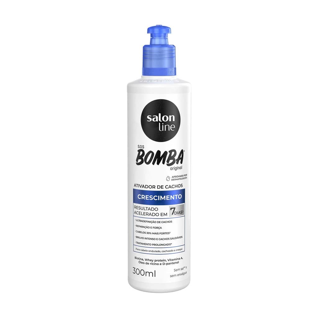 Ativador de Cachos SOS Bomba Original Salon Line 300ml