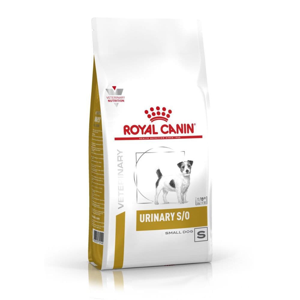 Ração Seca Veterinary Diet Urinary Small Dog para Cães de Porte Pequeno com Cálculos Urinários Royal Canin 2kg