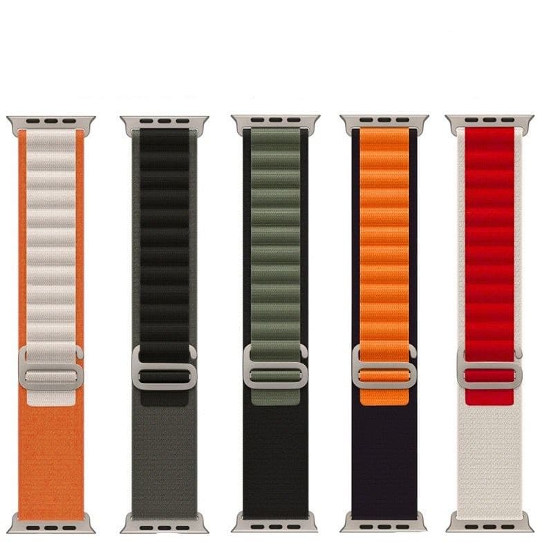Pulseira Alpino loop Para Smartwatch Relógio  Alpinista  nylon 38mm/40mm/41mm/42mm/44mm/45mm/49mm pulesira