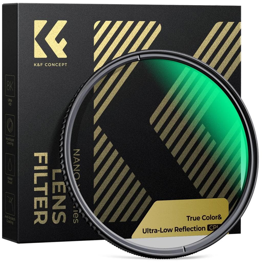 Filtro K & F CONCEPT CPL True Color E Lente Polarizadora De Refletividade Ultrabaixa Polarizador Circular Para Lentes De