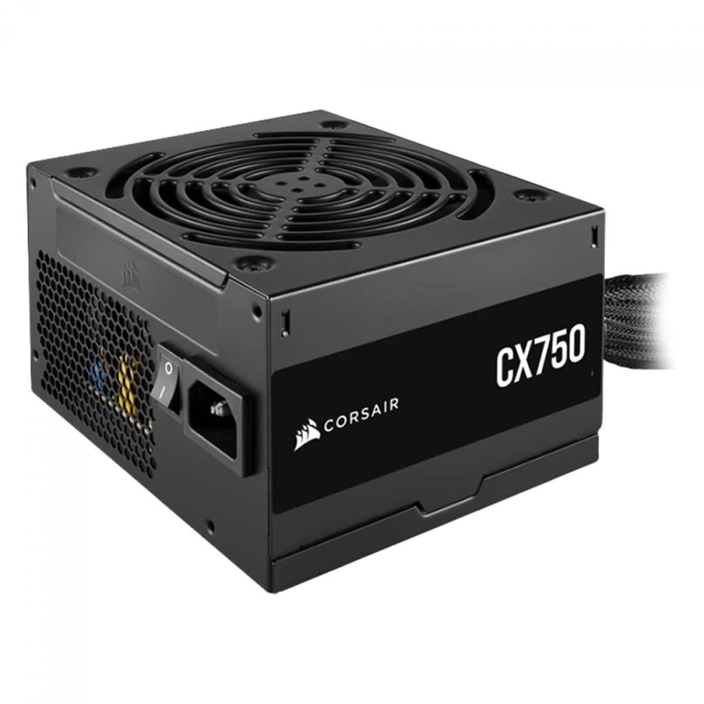 Fonte Corsair CX750, 750W, 80 Plus Bronze, PFC Ativo