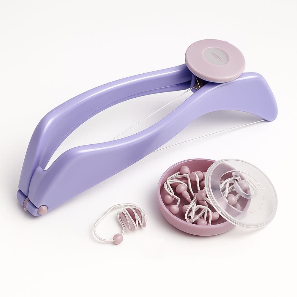 Depilador Facial Egípcio – Removedor de Pelos, Sobrancelha, Buço e Rosto com Linha