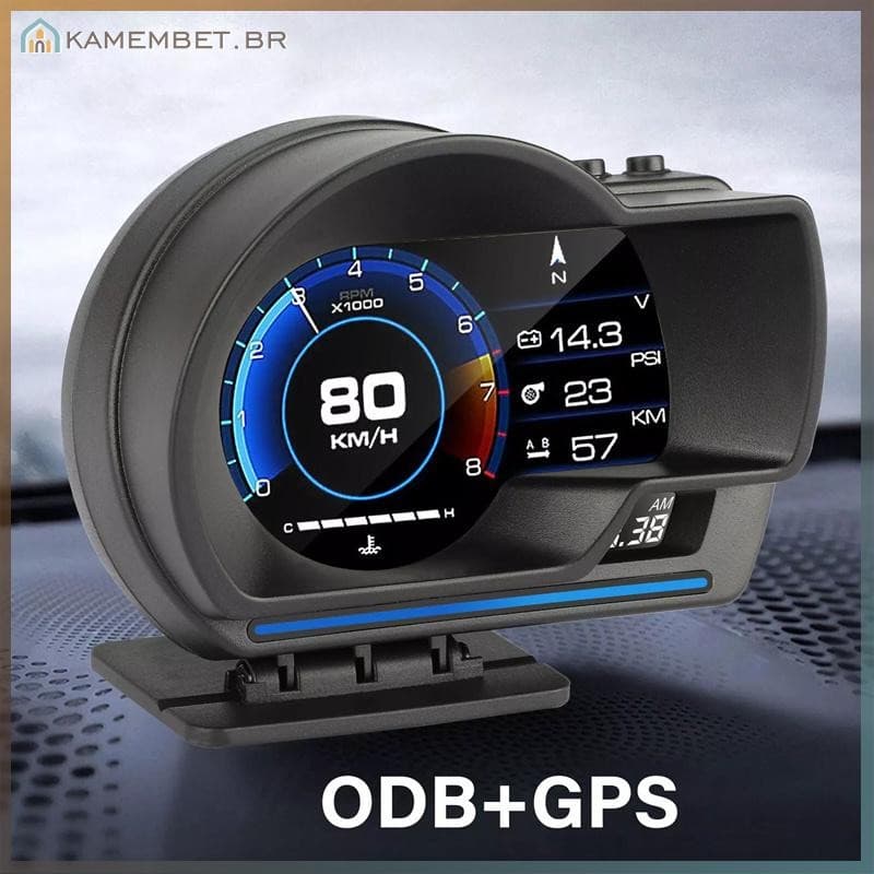 kam Universal & GPS Sistemas Duplos Medidor Velocímetro Up Display Muti-Função De Temperatura Da Água Turbo Acessórios D