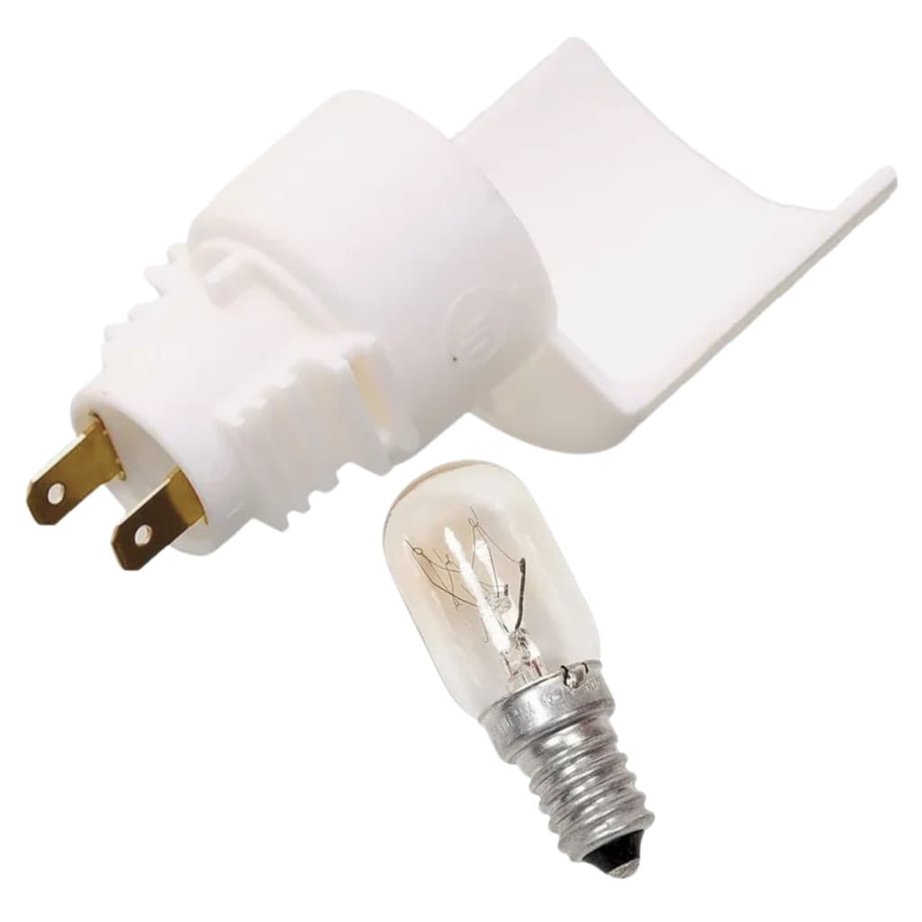 SOQUETE LÂMPADA COMPATÍVEL COM GELADEIRA FREEZER BRASTEMP CONSUL CRM50 BRM36