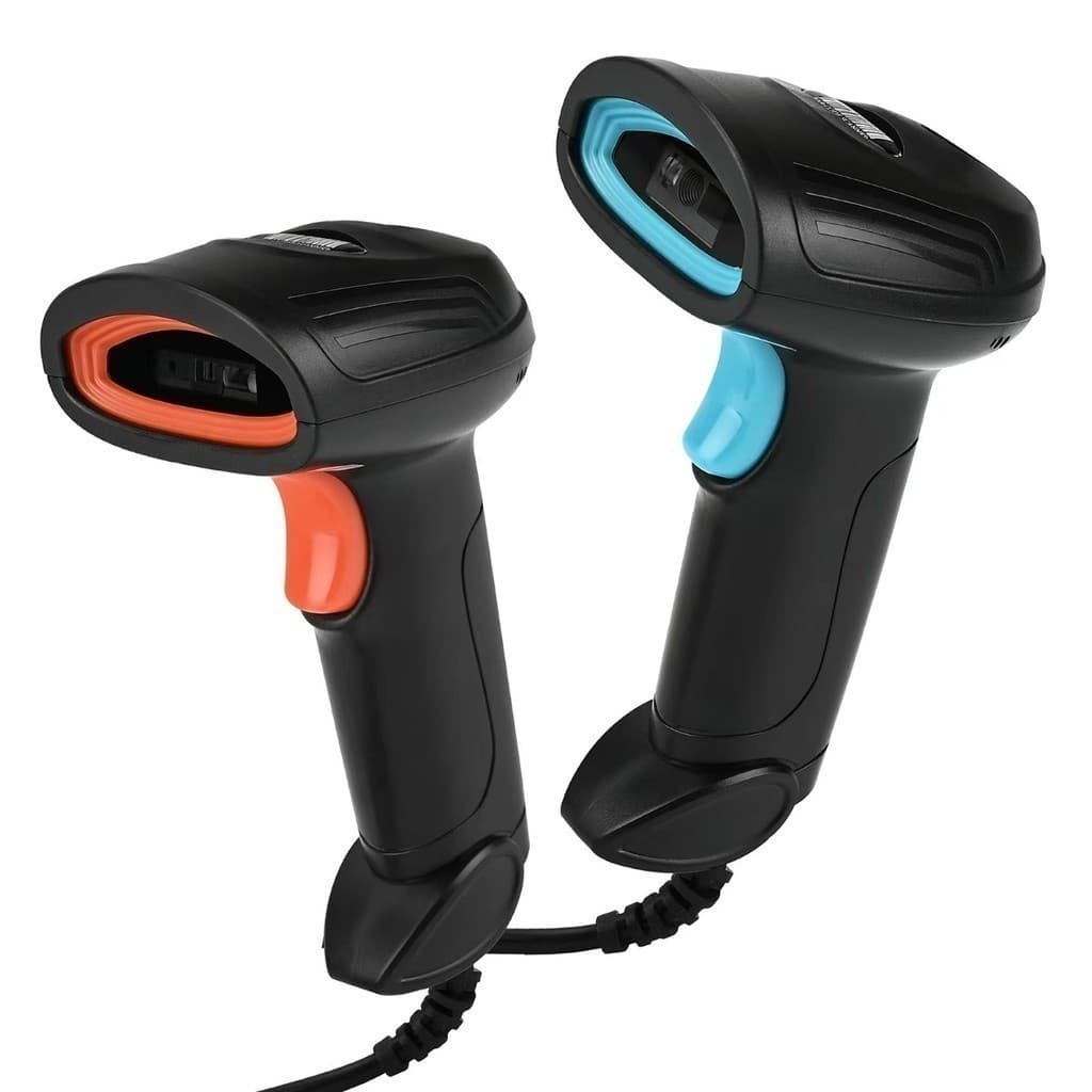 Leitor de Código de Barras e QR Code com Fio USB 1,6m – Alta Velocidade e Precisão