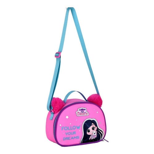 Lancheira Luluca Termica Escolar Follow Your Dreams LU27418L