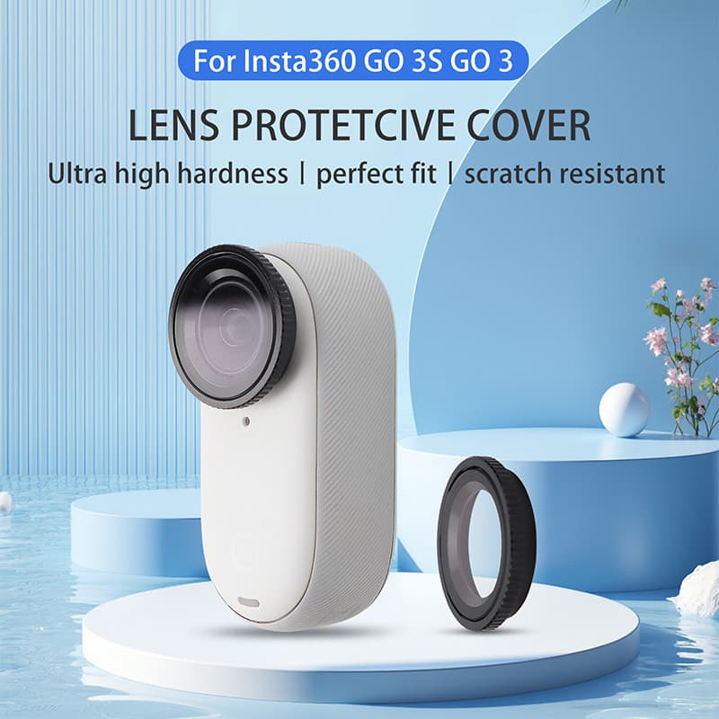 Protetores De Lente De Câmera Para Insta360 GO 3S/3 Anti-Riscos Filmes De Liberação Rápida Protetor Acessórios De Câmera