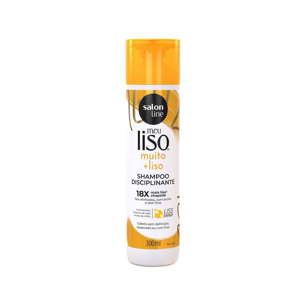 Shampoo Meu Liso Muito + Liso Salon Line 300ml