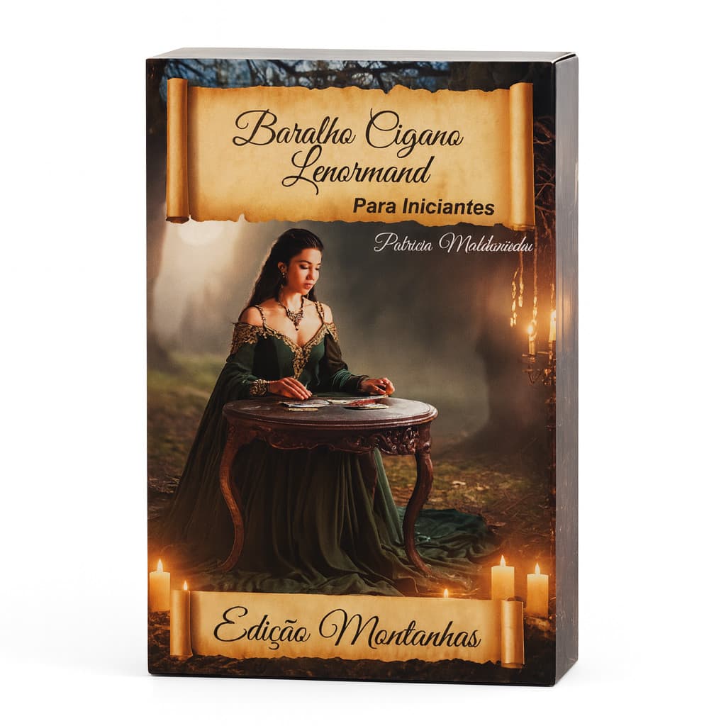 Baralho Cigano Iniciante Ed Montanhas 36 Cartas Plastificadas Explicativas