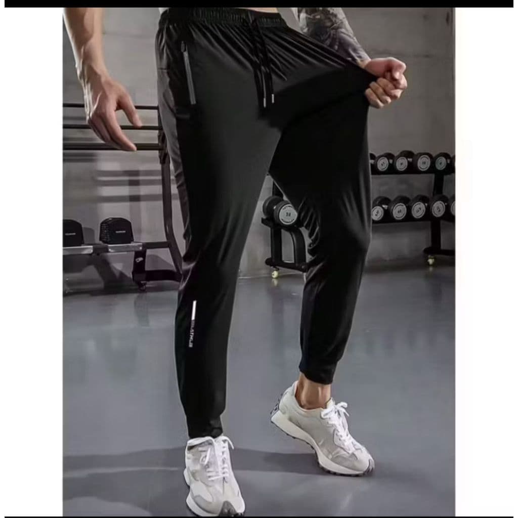 Calça Masculina,Seda,Com Elastano Esportiva Fitness Slim Fit, treino, dry fit ,Alta Qualidade