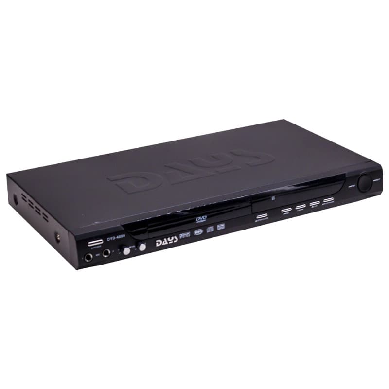 Reprodutor DVD de Mesa Days DYD-4000 / com Controle Remoto e Microfone / BIVOLT