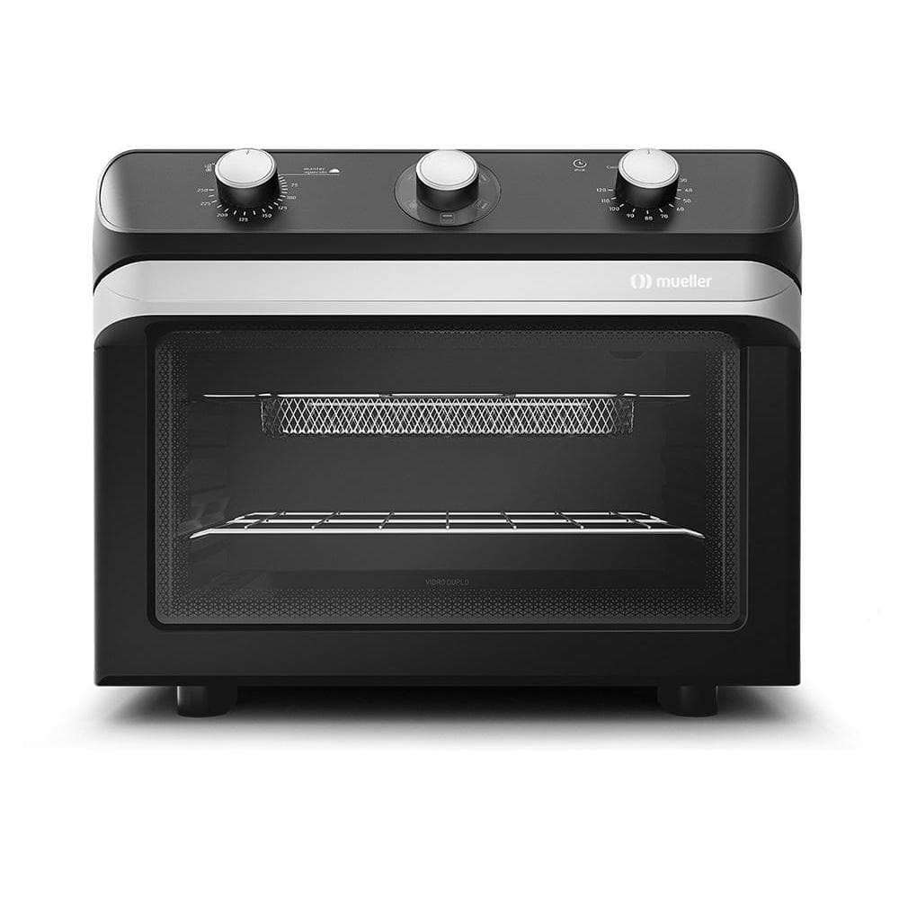 Air Forno Elétrico e fritadeira Mueller 35 Litros com função Fryer Preto MFB35G - 127V

