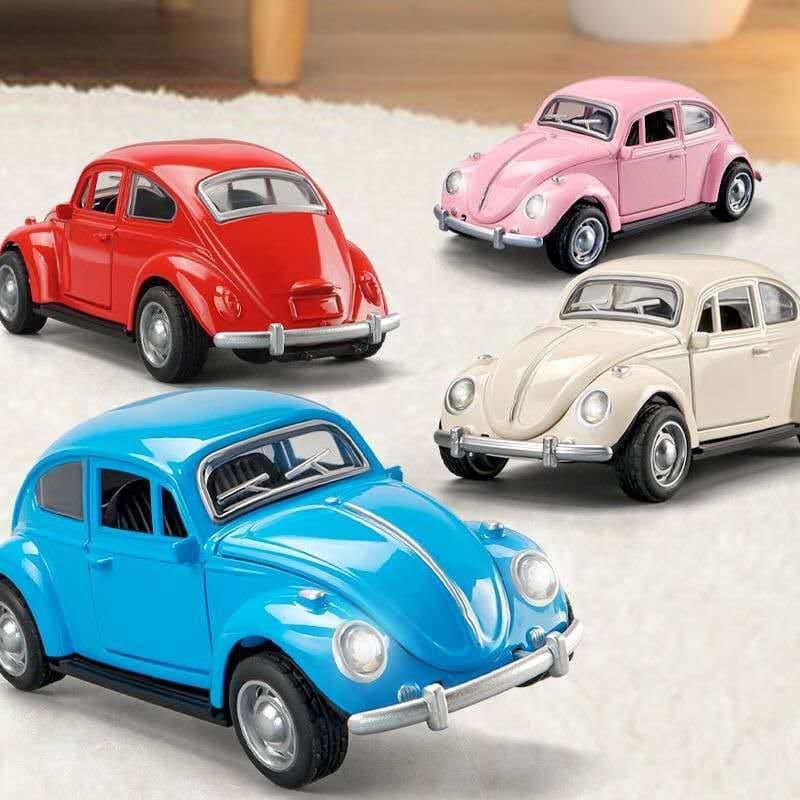 carrinho Brinquedo de Alloy modelo de carro com friccao esportivo fusca