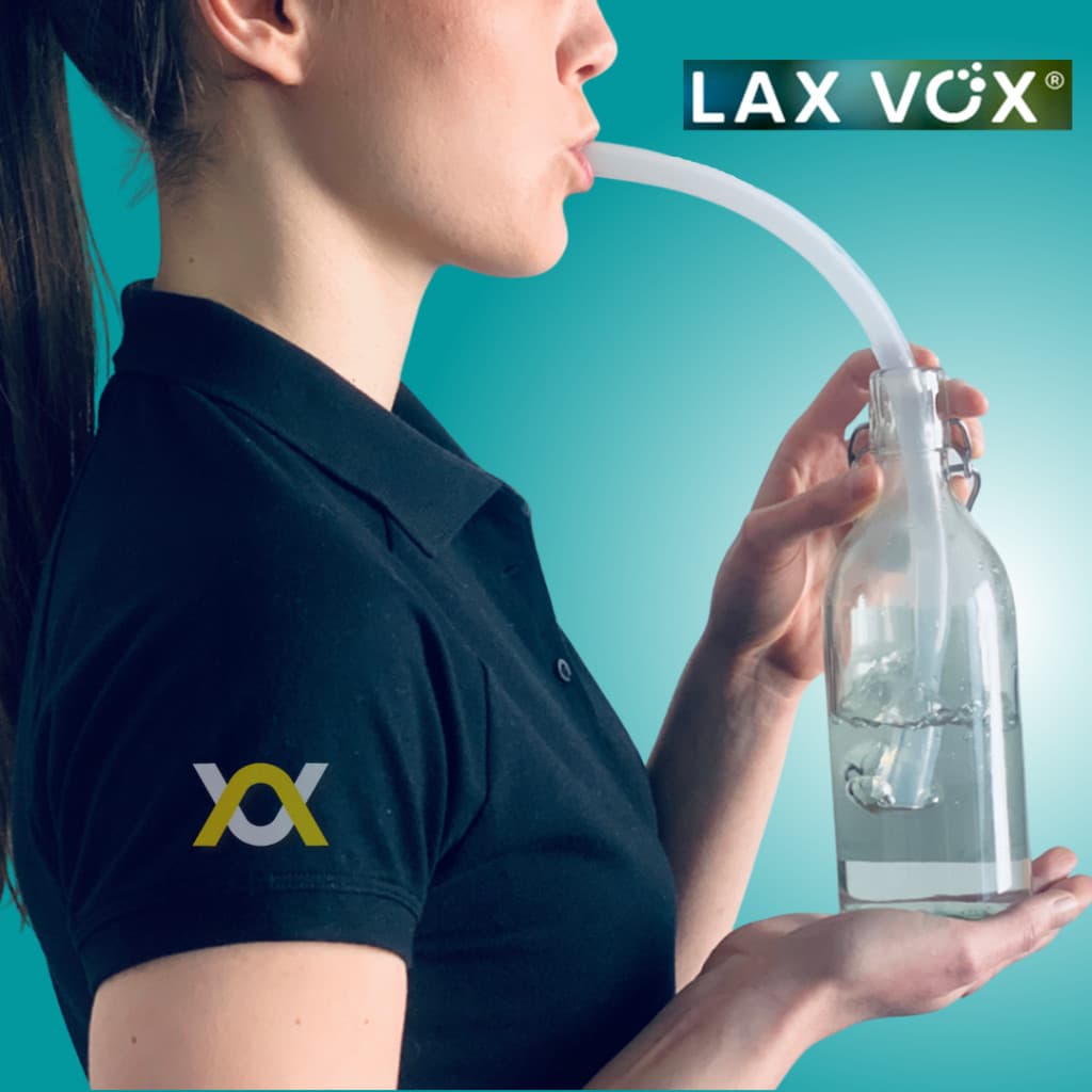 Lax vox Tubo de Ressonância ETVSO 35cm X 9mm Translúcido original laxvox