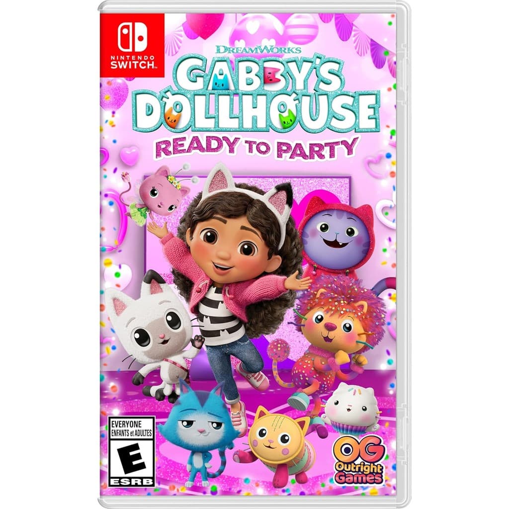 DreamWorks Gabbys Dollhouse Ready to Party Switch Midia Fisica