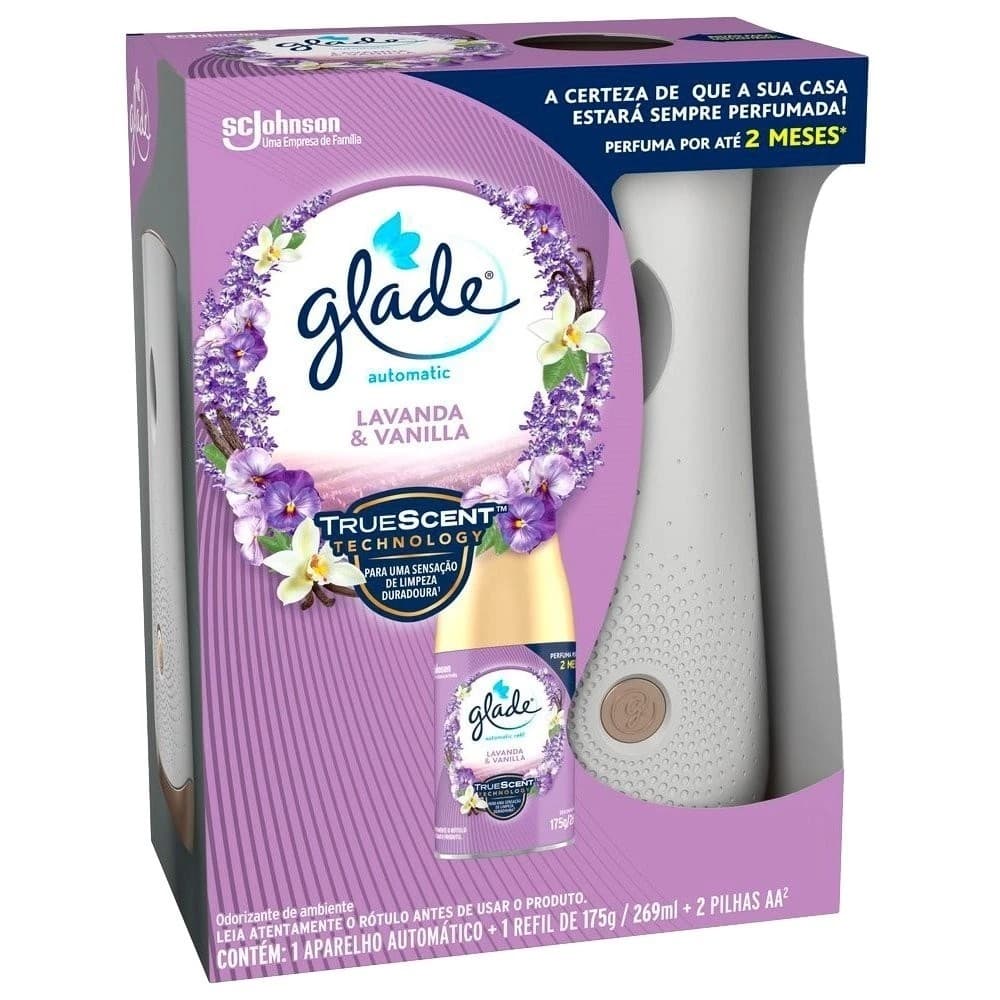 Glade Automatic Spray Kit Completo + 2 Pilhas AA