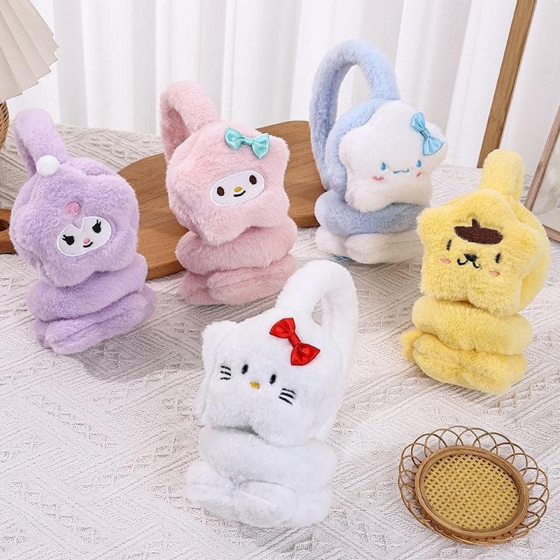 [baipestonop] Protetores de orelha Sanrio Hello Kitty inverno proteção contra frio ao ar livre 95XR