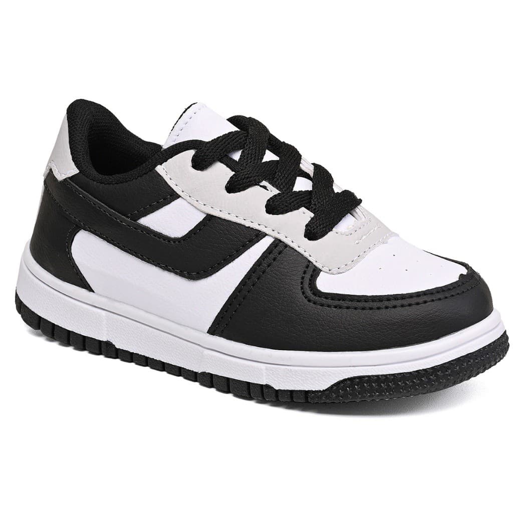 Tênis Infantil Babe Calce Fácil Confortável - Casual Bicolor para Menino