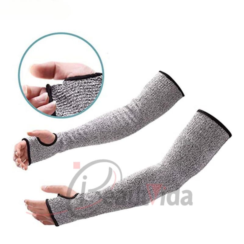 Luva De Braço Resistente A Cortes BOLONI 5 HPPE , Manga Protetora De Segurança À Prova De Mordida Para Polegar