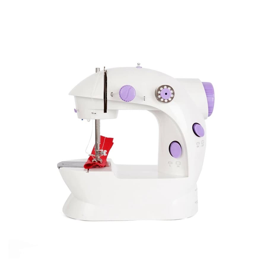  Mini Máquina de Costura Doméstica Elétrica Bivolt Com Pedal