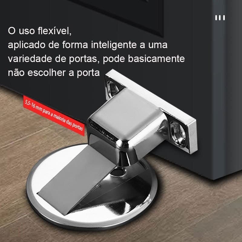 KIT 3/4/6  Prendedor Segurador de Porta Peso de Porta Prático Acessórios para portas silenciosas Aço inox