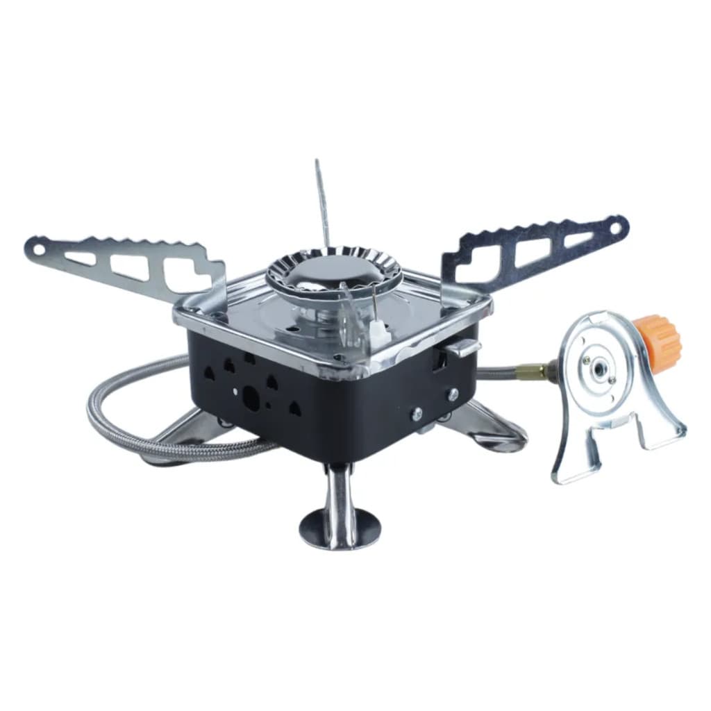 Fogareiro Portátil Átomo Dobrável Fogão a Gás Nautika Camping Ignição Automática