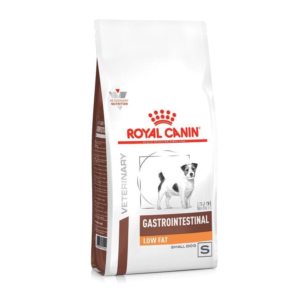 Ração Seca Veterinary Diet Gastrointestinal Low Fat para Cães Adultos de Pequeno Porte 1,5 kg Royal Canin