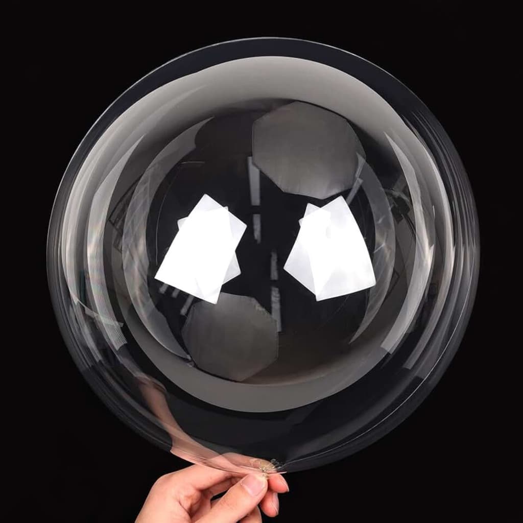 kit 5/10/25/50 Balão Bubble 18 Polegadas  45 Cm Cristal
