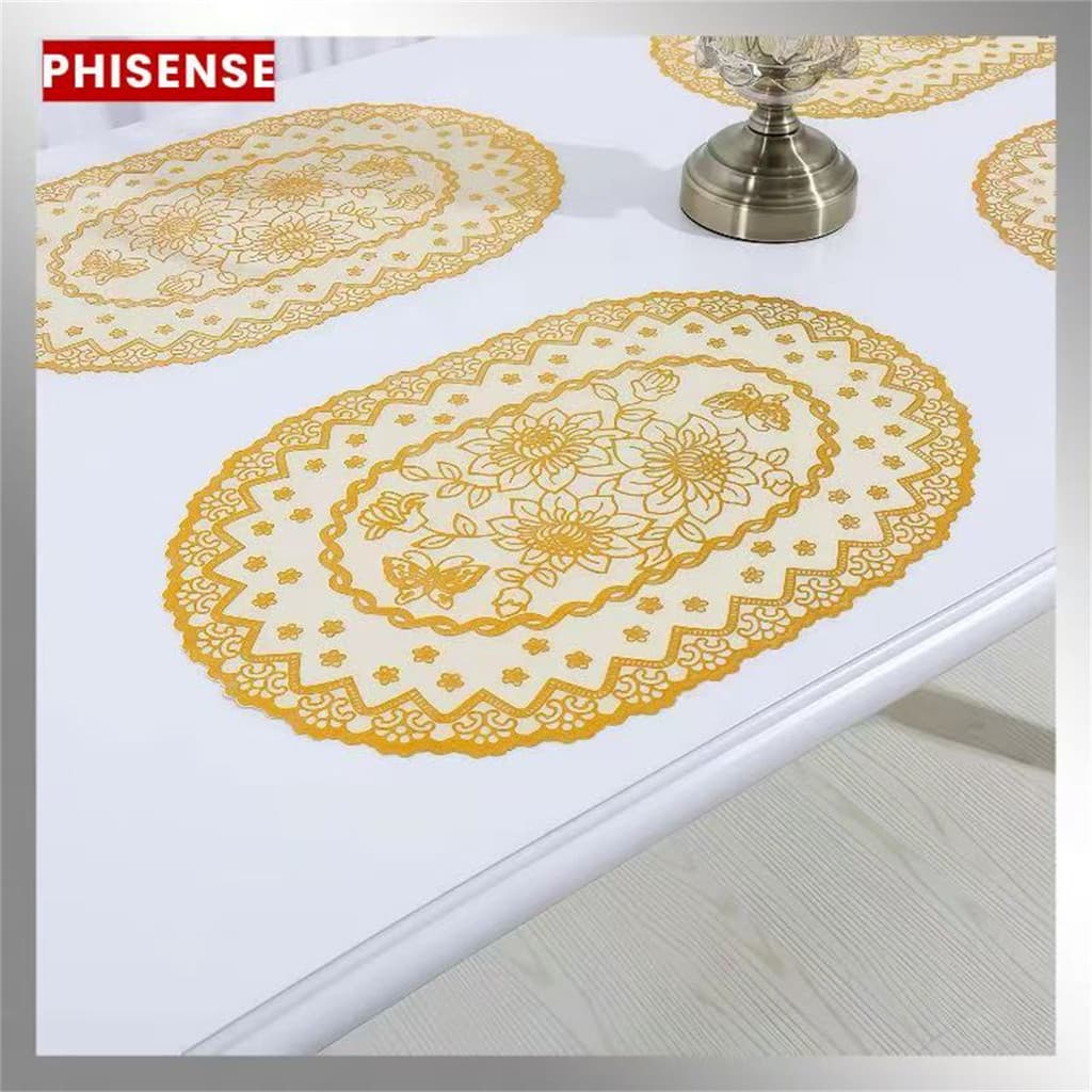 Kit 6-12uns Jogo Americano PVC 30*45cm