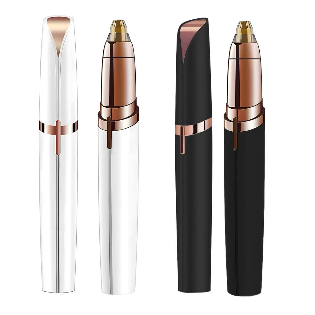 Caneta Depiladora Elétrica Indolor Aparador Removedor de Pelos Sobrancelha Nariz Buço